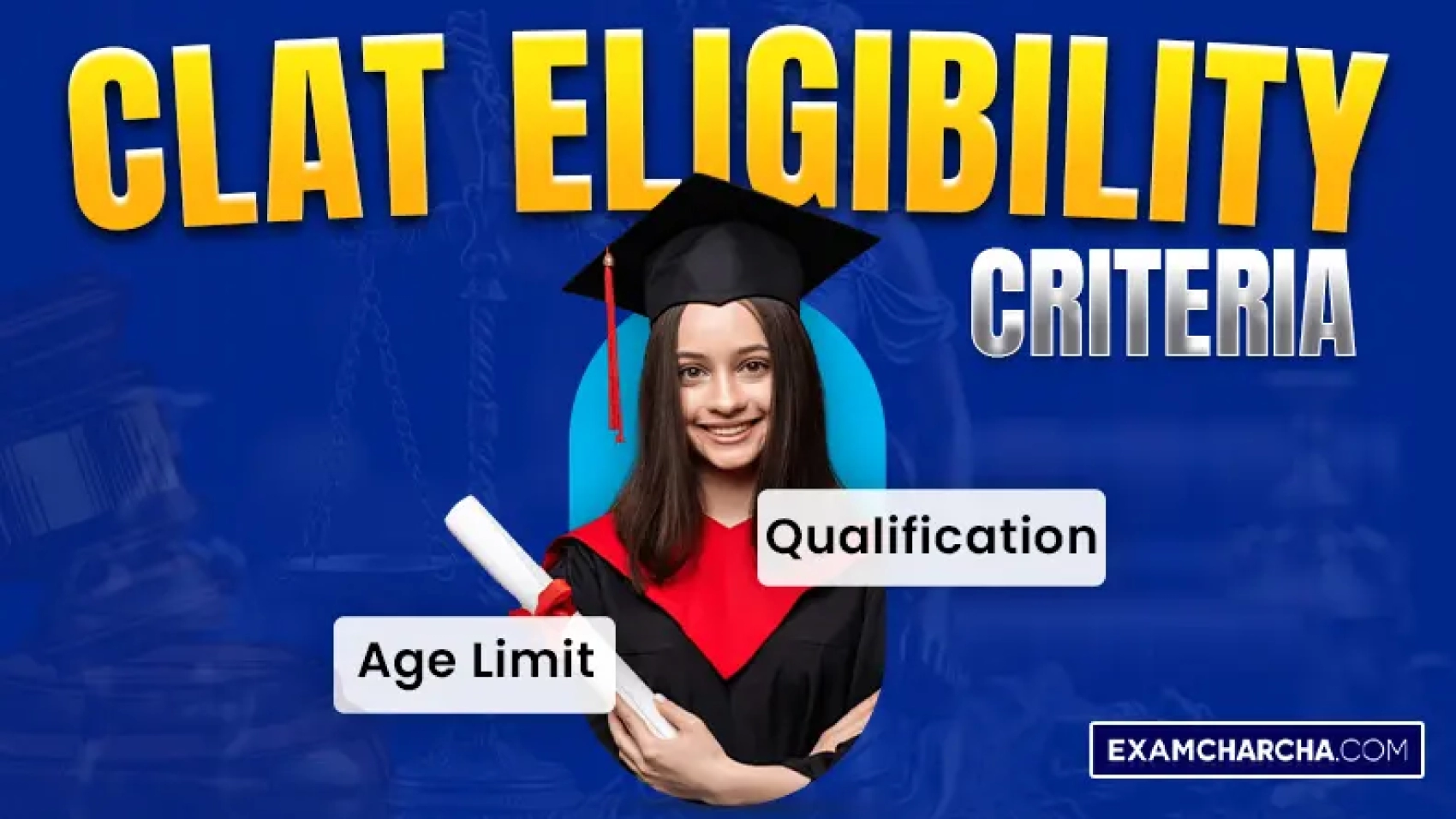 CLAT Eligibility Criteria 2024 - Age Limit, Qualification, Minimum Marks